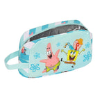 Spongebob Thermo-Lunchbox Stay positive Blau Weiß – Produktansicht 3