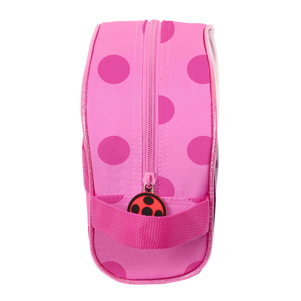 Lady Bug Schul-Kulturbeutel Fuchsia 26 x 16 x 9 cm – Ansicht 3