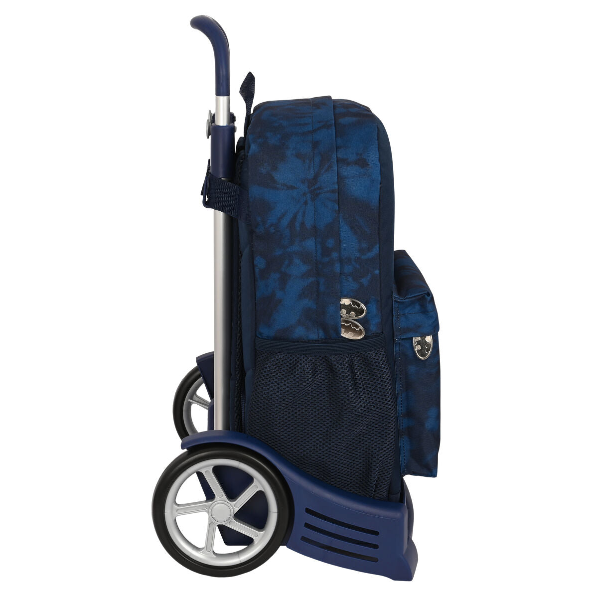 Batman Schulrucksack mit Rollen Legendary Navy Blau – Ansicht 2
