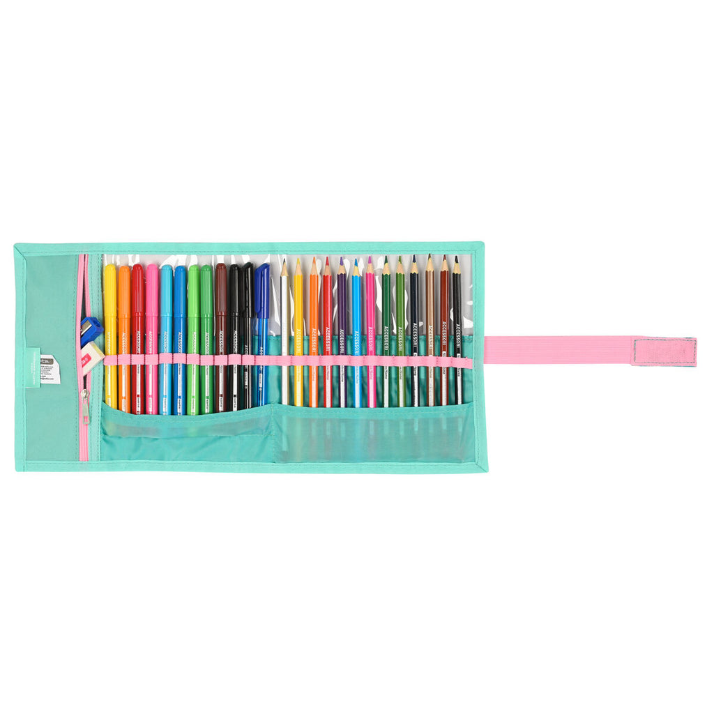 Vicky Martín Berrocal Federmäppchen mit Zubehör Mint paradise Mint – Ansicht 3