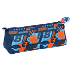 Hot Wheels Federmäppchen Speed club Orange Navy Blau – Ansicht 2