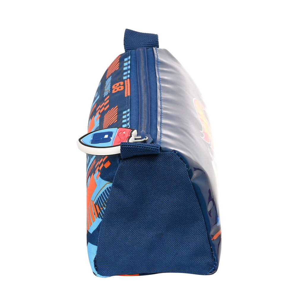 Hot Wheels Federmäppchen Speed club Orange Navy Blau – Ansicht 3