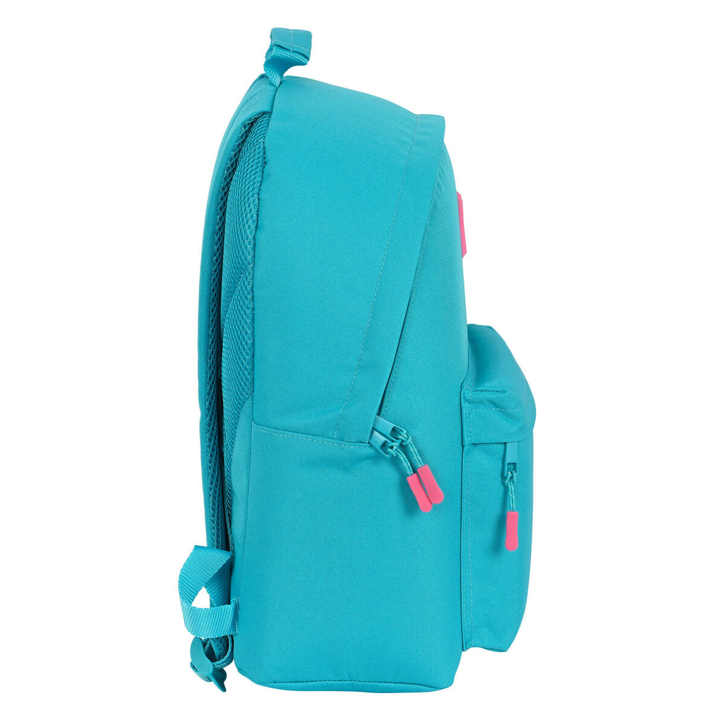 Munich Laptop-Rucksack basicos Türkis – Produktansicht 2
