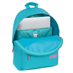 Munich Laptop-Rucksack basicos Türkis – Produktansicht 3