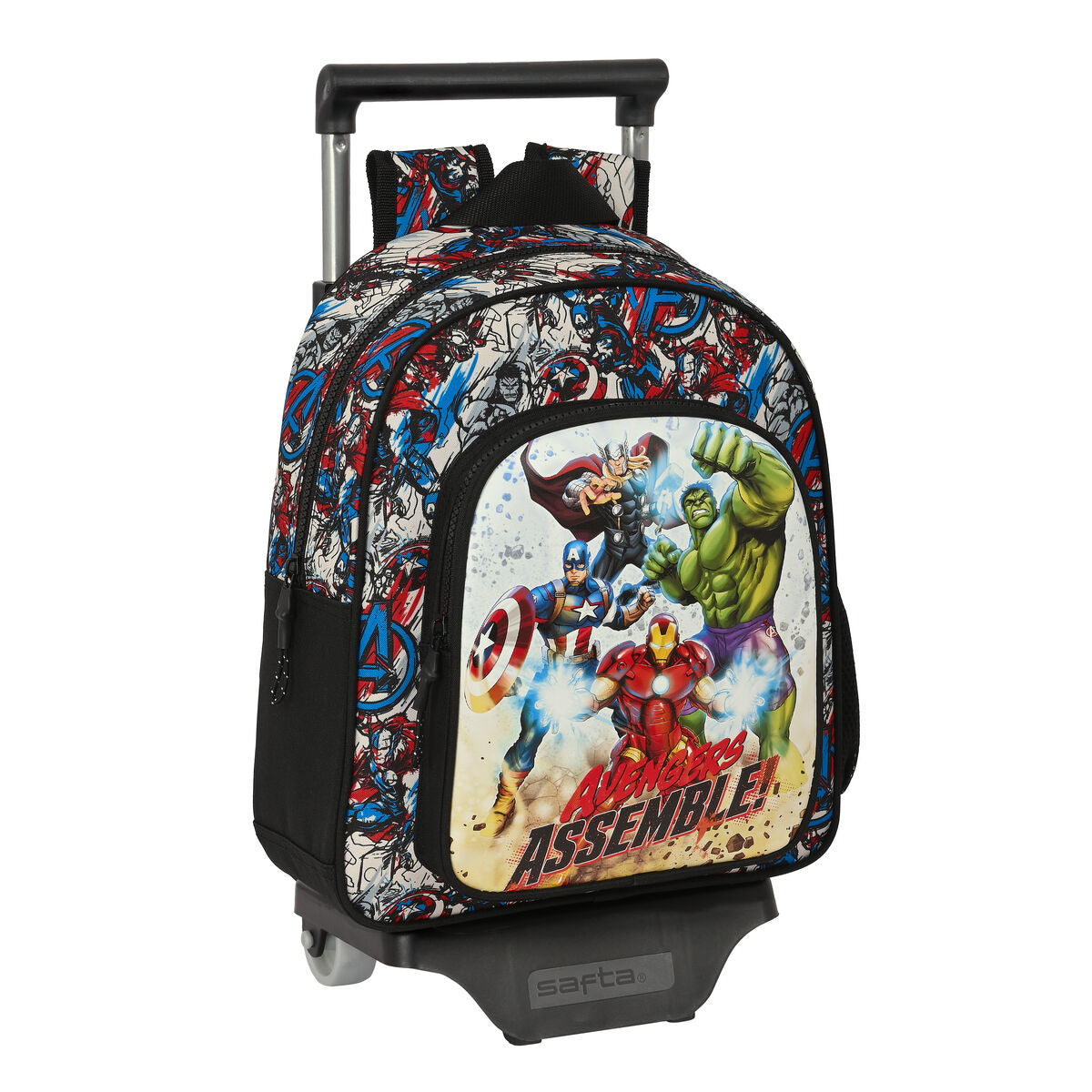 School Rucksack with Wheels The Avengers Forever Mehrfarbig 27 x 33 x 10 cm – Produktbild 1