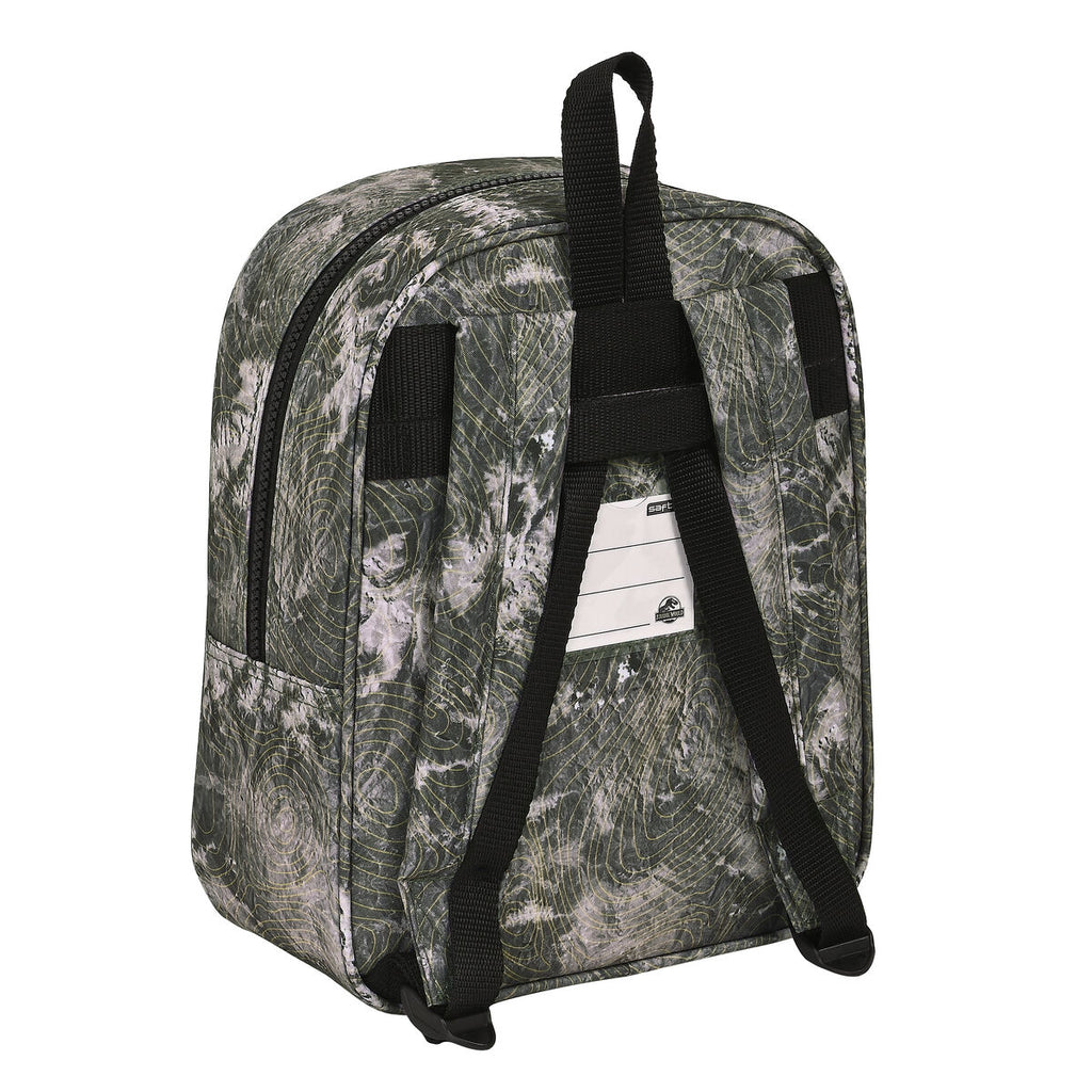 Jurassic World Kindertasche Warning Grau – Ansicht 2