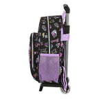 Monster High Schulrucksack mit Rollen Creep Schwarz – Ansicht 2