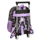 Monster High Schulrucksack mit Rollen Creep Schwarz – Ansicht 3