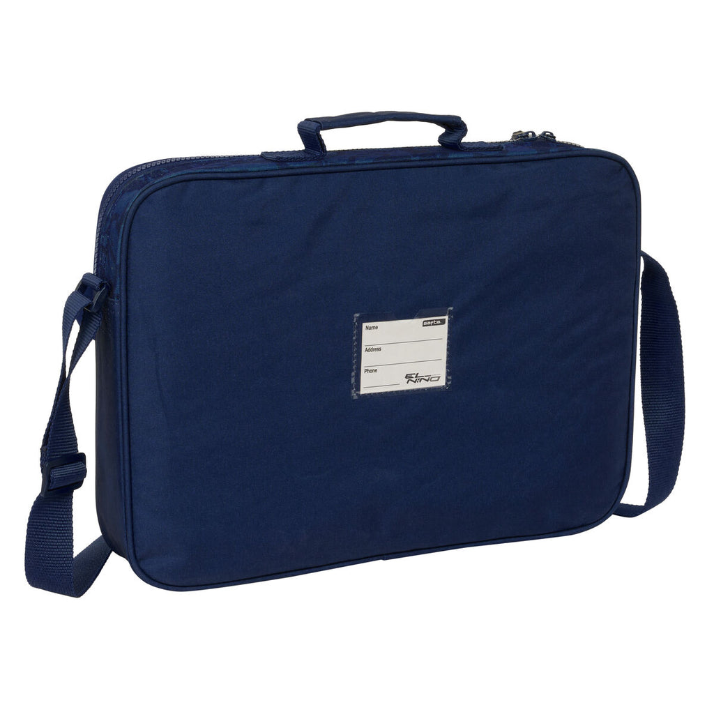 El Niño Schulranzen Paradise Navy Blau – Ansicht 3