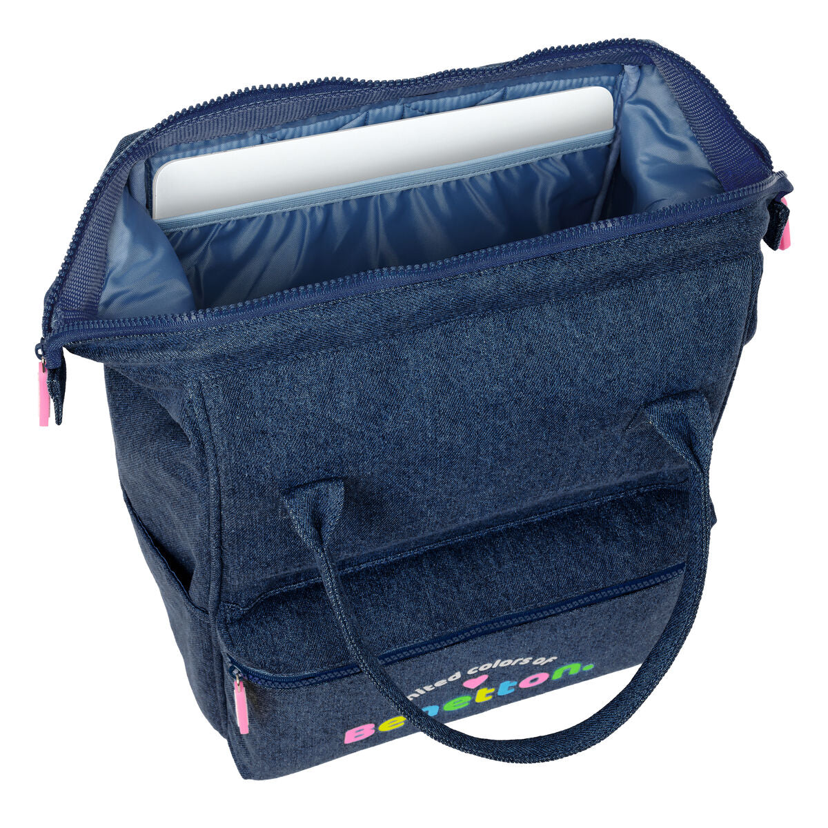 Benetton Laptop-Rucksack 27 x 40 x 19 cm – Ansicht 3