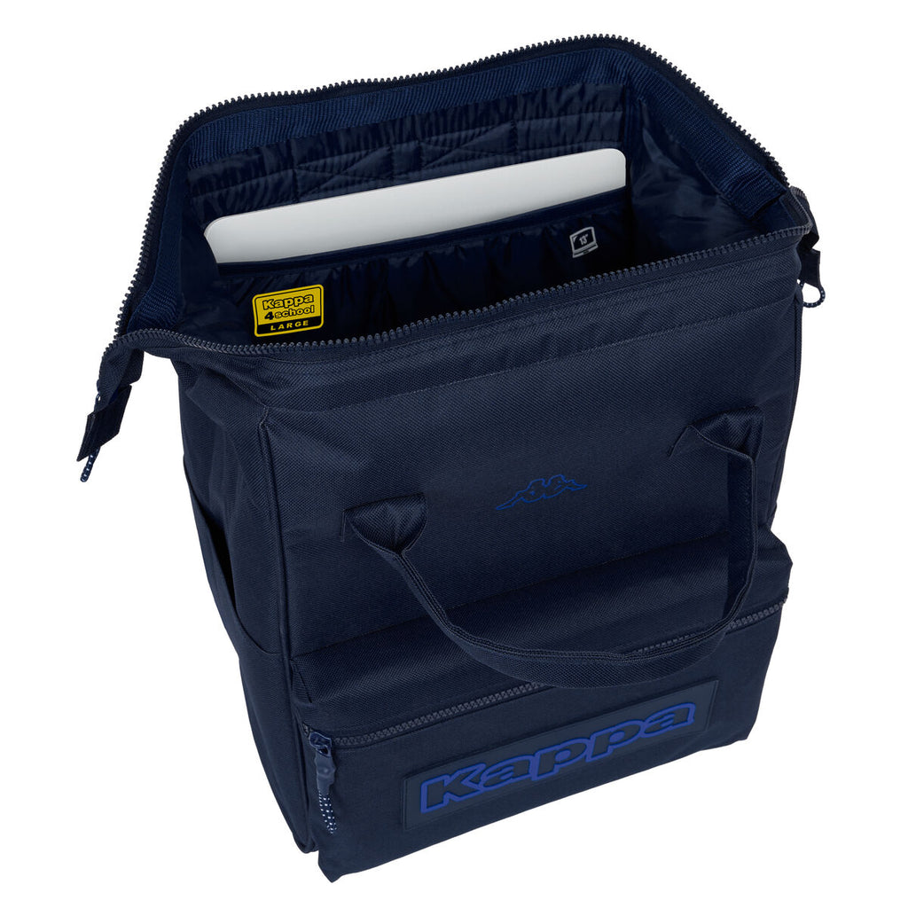 Kappa Laptop-Rucksack Blau Night Dunkelblau – Produktansicht 3