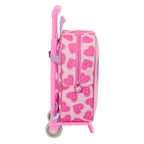 Barbie Schulrucksack mit Rollen Love Rosa – Ansicht 3