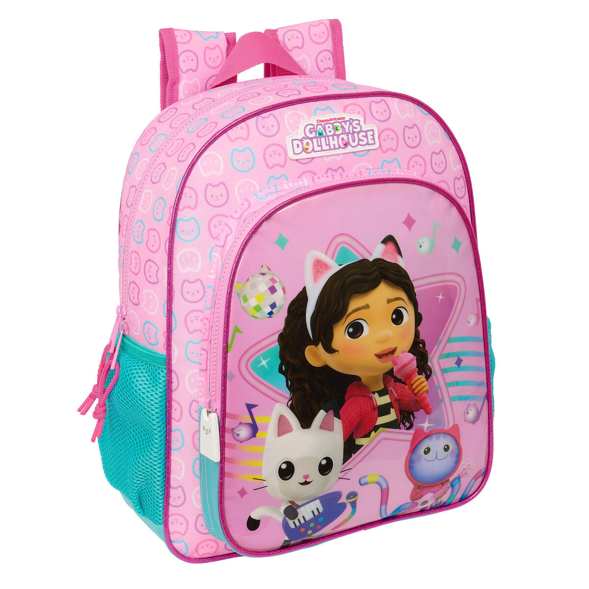 School Bag Gabby's Dollhouse Party Rosa 26 x 34 x 11 cm – Produktbild 1