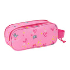 Barbie Doppel-Federmäppchen Rosa Fuchsia 3D – Produktansicht 3