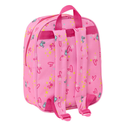 Barbie Schultasche Rosa Fuchsia 3D