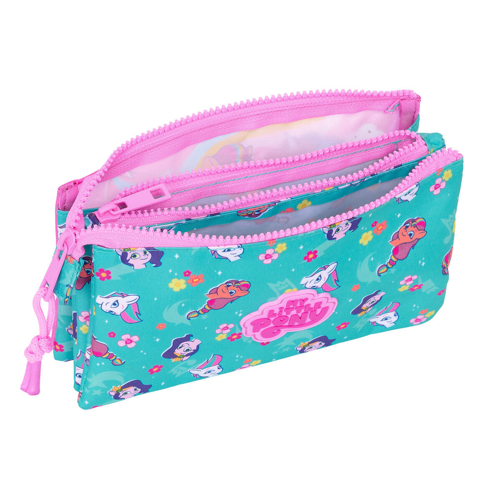 My Little Pony Dreifach-Federmäppchen Magic Rosa Türkis – Produktansicht 2