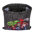 The Avengers Rucksack mit Strings Vendetta Schwarz – Produktansicht 4