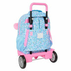 Vicky Martín Berrocal Schultasche Paraíso Blau Rosa – Polyester 300D – Produktansicht 2