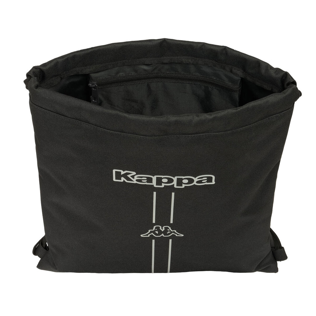 Kappa Rucksack mit Strings Dunkel Schwarz – Produktansicht 3