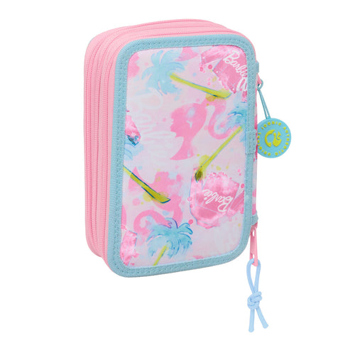 Barbie Federmäppchen mit Zubehör Painterly Rosa Sky Blau