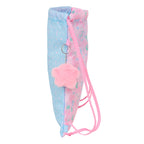 BlackFit8 Rucksack mit Strings Smile Blau Rosa – Ansicht 4