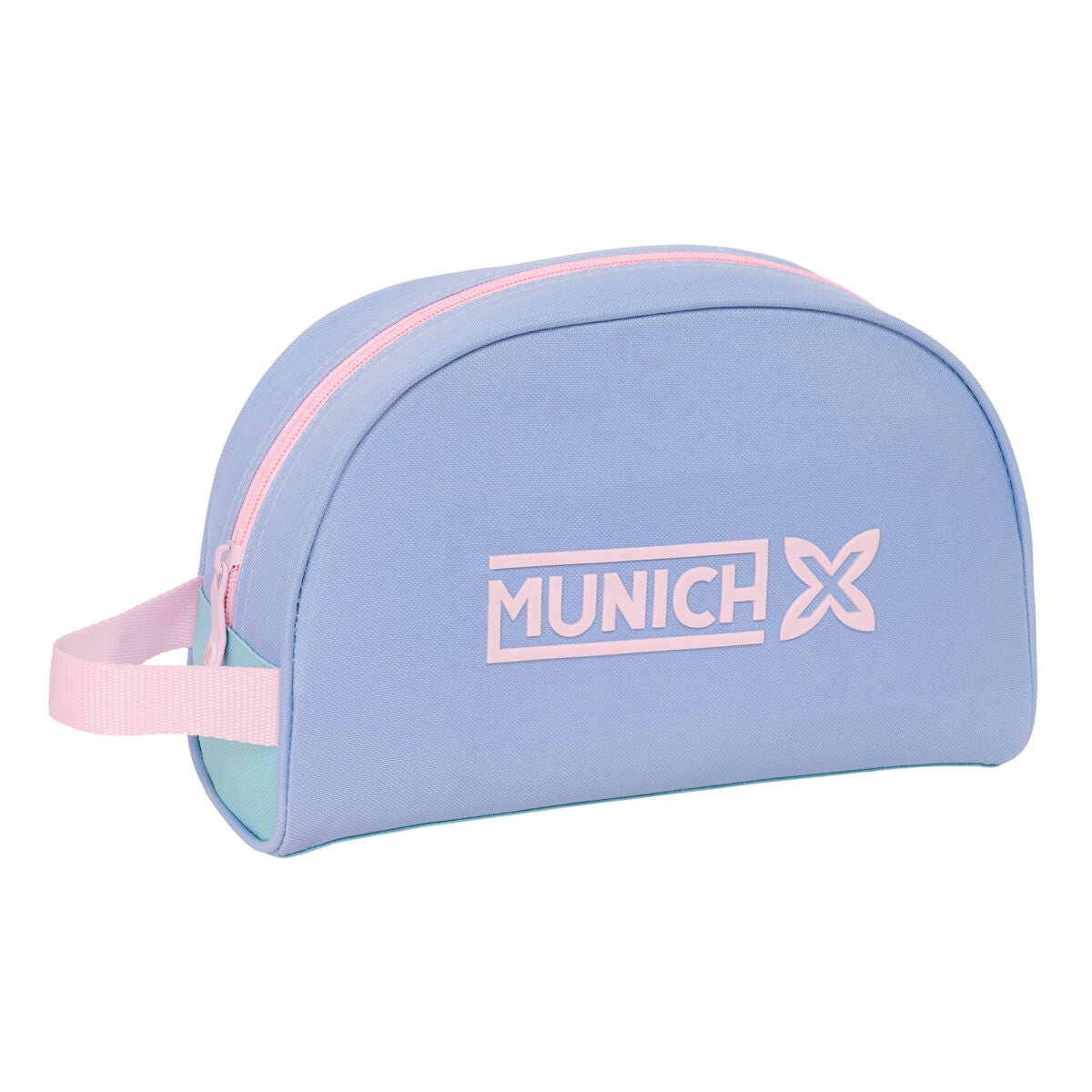 Travel Vanity Case Munich Mellow Blau Rosa Sky Blau 28 x 18 x 10 cm – Produktbild 1