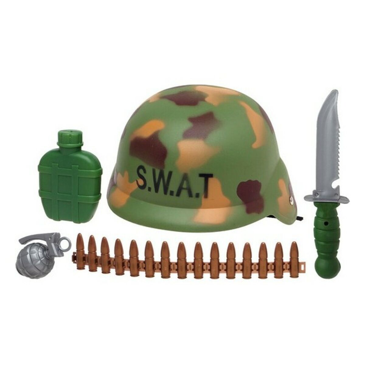 Police Set Heroes 38368 (5 pcs) Grün Camouflage 33 x 28 cm – Produktbild 1