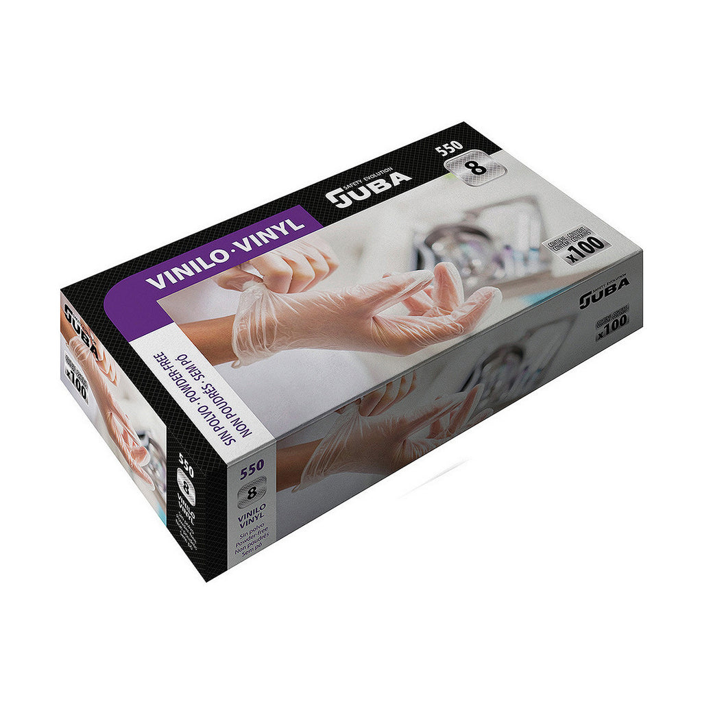 JUBA Disposable Vinyl Gloves 7 Box Powder-free – Ansicht 1