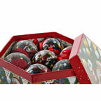 DKD Home Decor Weihnachtskugeln Weihnachtsmann PVC