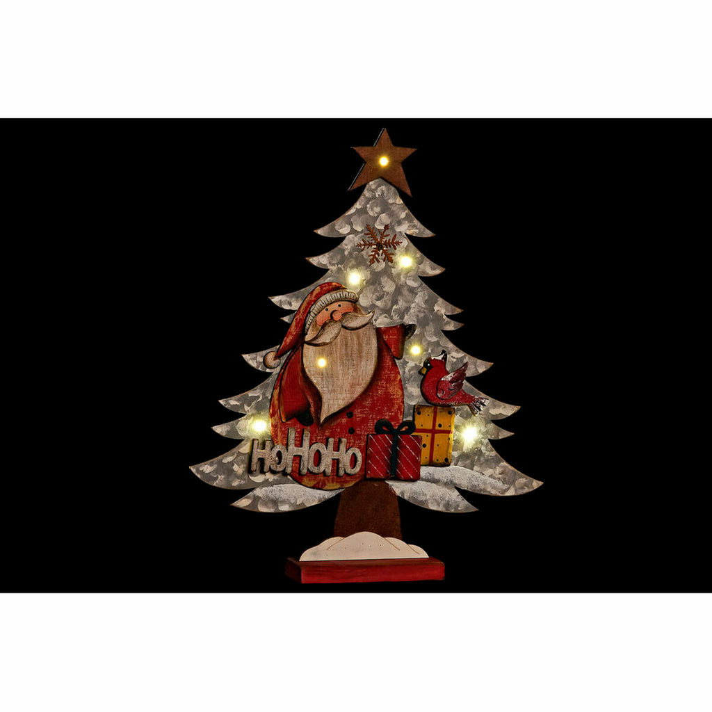 DKD Home Decor Weihnachtskugel Holz – Rot – Ansicht 2