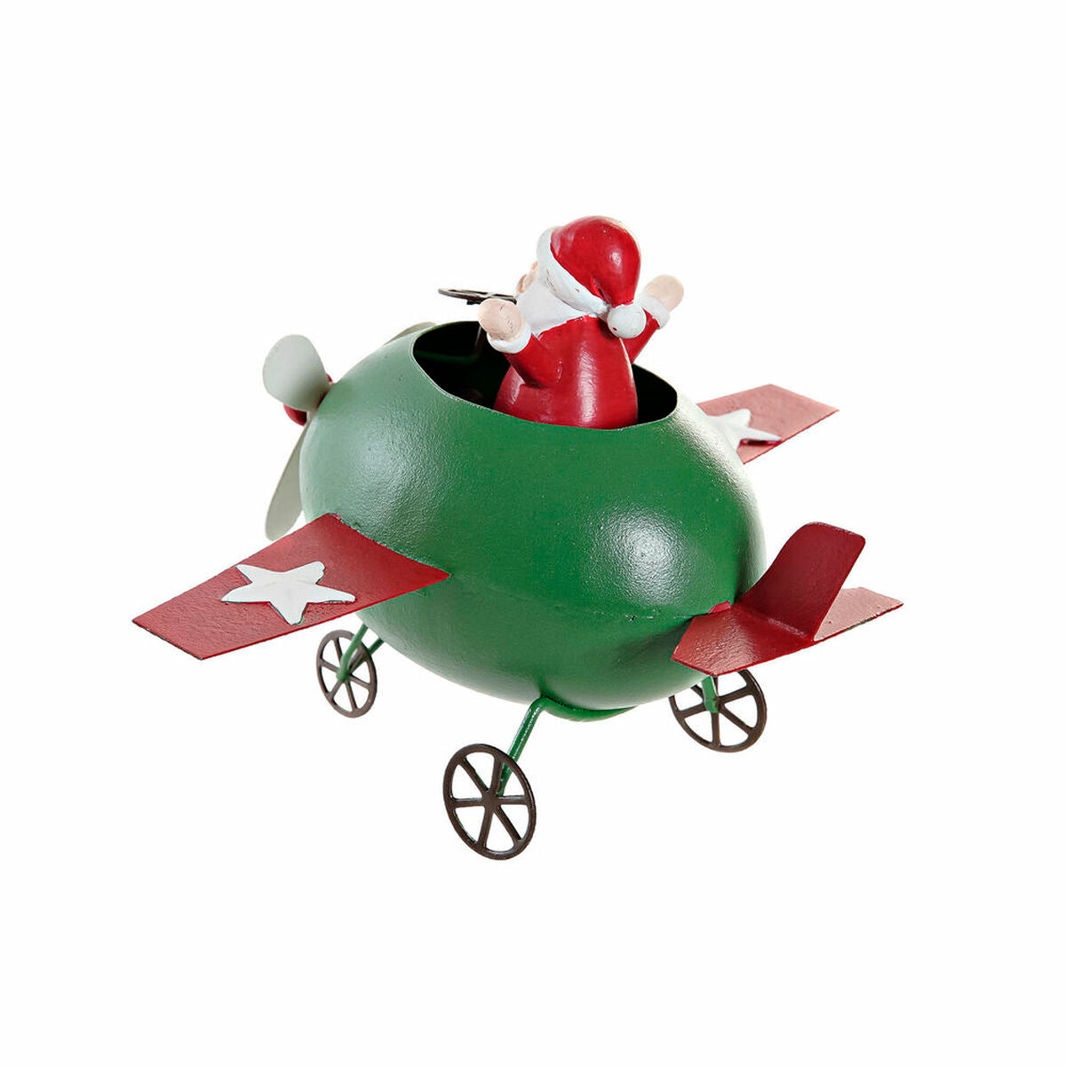 DKD Home Decor Weihnachtskugel Metall Reindeer