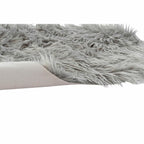 DKD Home Decor Teppich Grau mit Haar – Ansicht 2