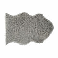 DKD Home Decor Teppich Grau mit Haar – Ansicht 1