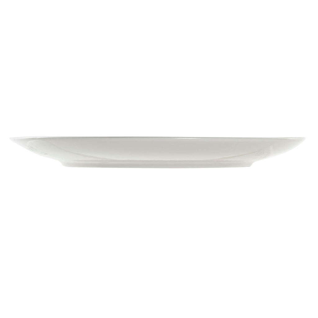 DKD Home Decor Flacher Teller Blumen Porzellan – Produktansicht 4
