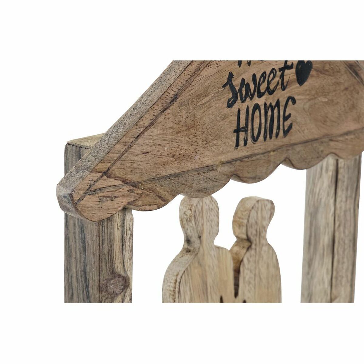 DKD Home Decor Dekofigur Braun Mango Holz Modern Family – Ansicht 2