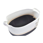 DKD Home Decor Korb-Set Weiß Grau Creme – Ansicht 2