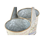 DKD Home Decor Pflanzgefäß Rosa Metall Shabby Chic – Ansicht 2