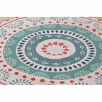 DKD Home Decor Teppich Braun Mehrfarbig – Produktansicht 3