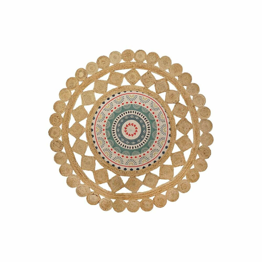 DKD Home Decor Teppich Braun Mehrfarbig – Produktansicht 1