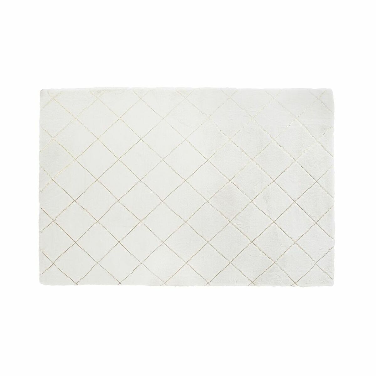 DKD Home Decor Teppich Weiß Modern – Produktansicht 1