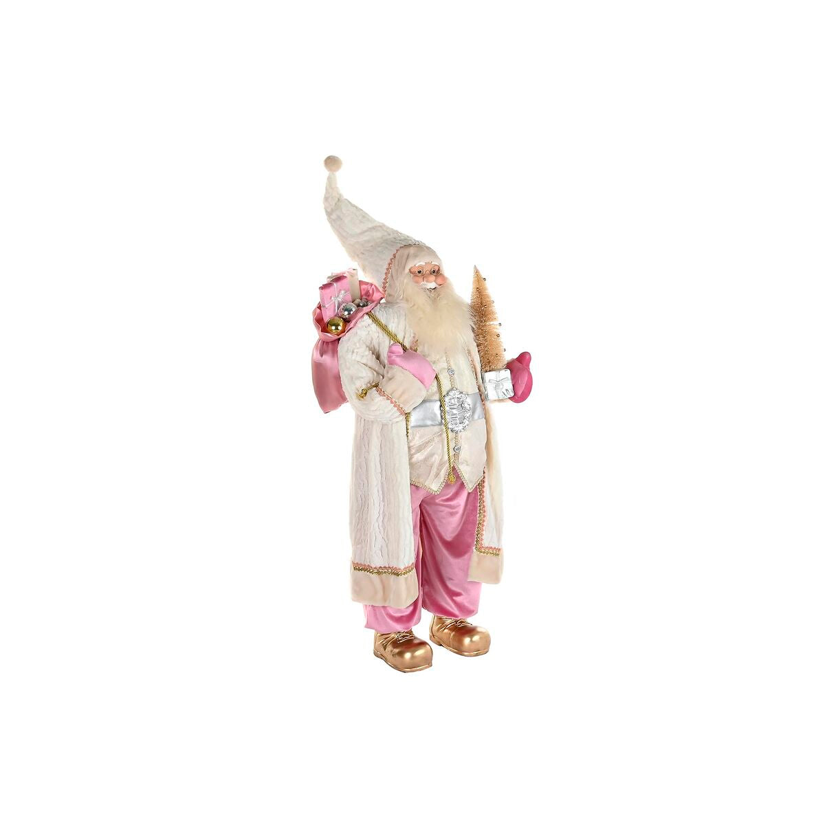 Christmas bauble DKD Home Decor Grau Rosa 60 x 50 x 124 cm – Produktbild 1