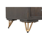 DKD Home Decor TV furniture Metall Braun Mango Holz 160 x 40 x 50 cm – Produktansicht 4