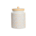 DKD Home Decor Tin Weiß Gelb Dolomite Shabby Chic – Produktansicht 1