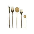 DKD Home Decor Cutlery Gold Stainless Stahl – Produktansicht 1
