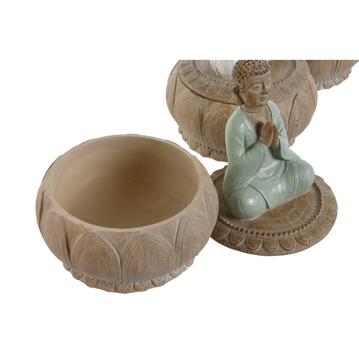 Home ESPRIT Dekofigur Weiß Grün Türkis Oriental – Produktansicht 3