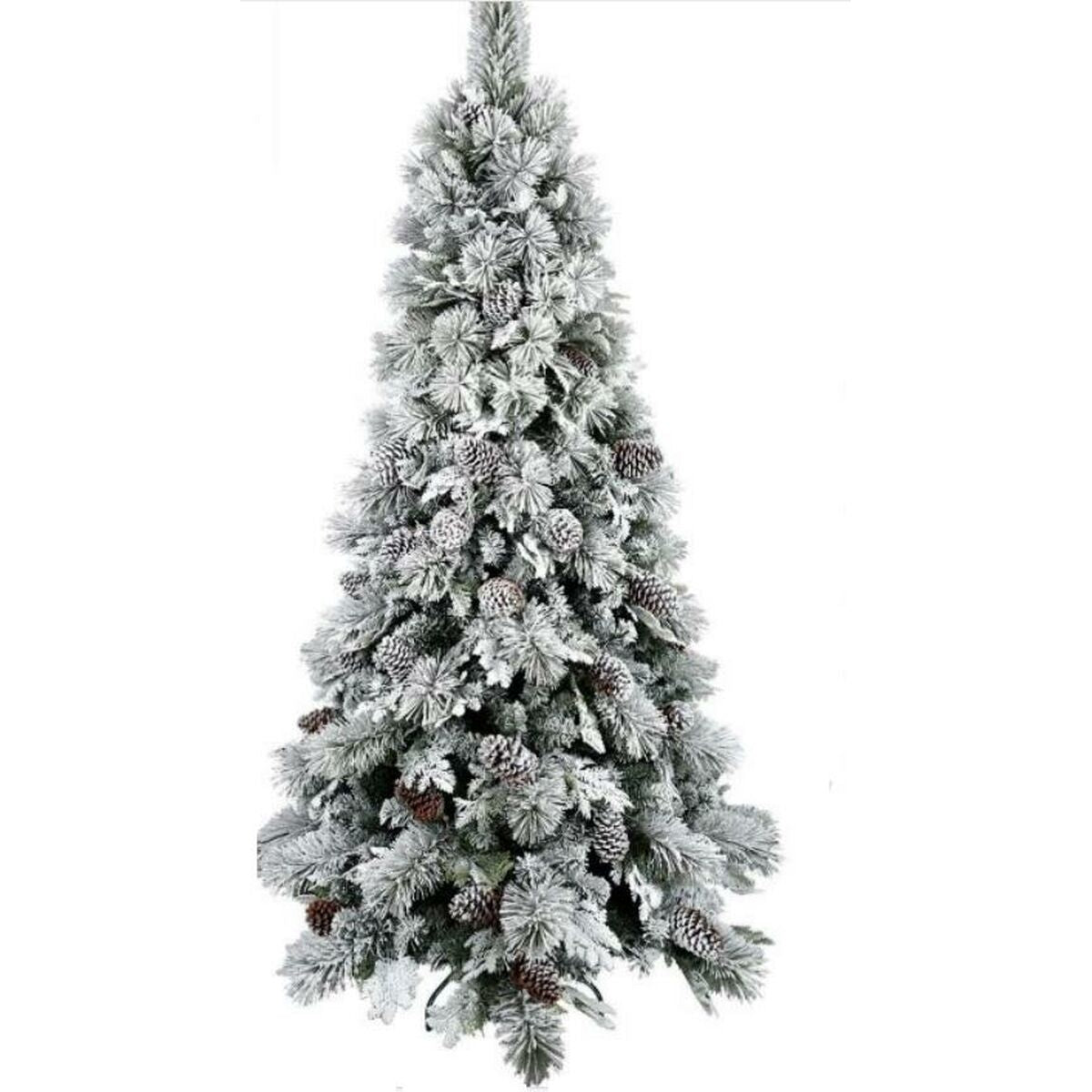 Home ESPRIT Weihnachtsbaum Weiß PVC Aluminium Snowfall – Produktansicht 1