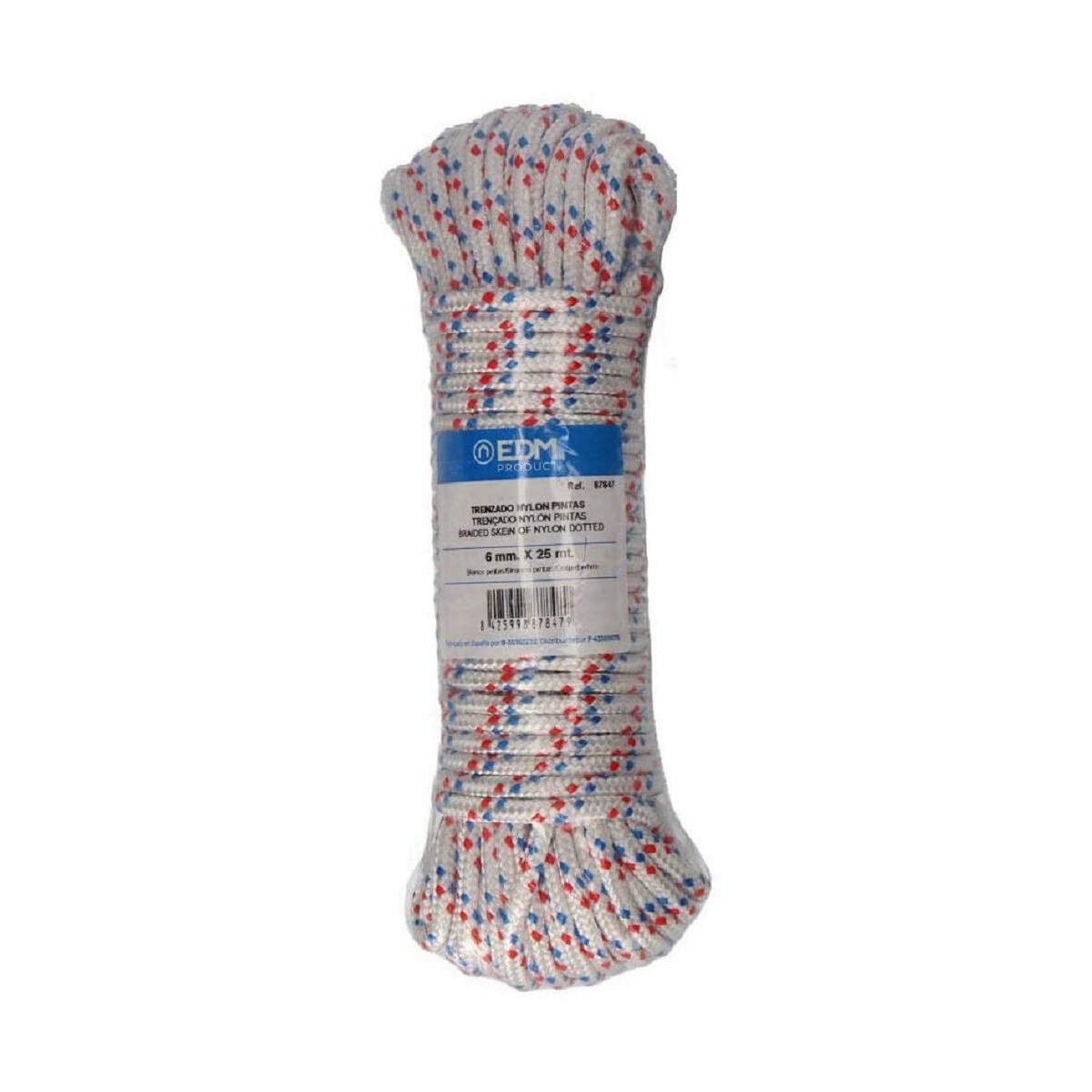 Braided rope EDM 87847 Tricolour Nylon 25 m – Produktansicht 1