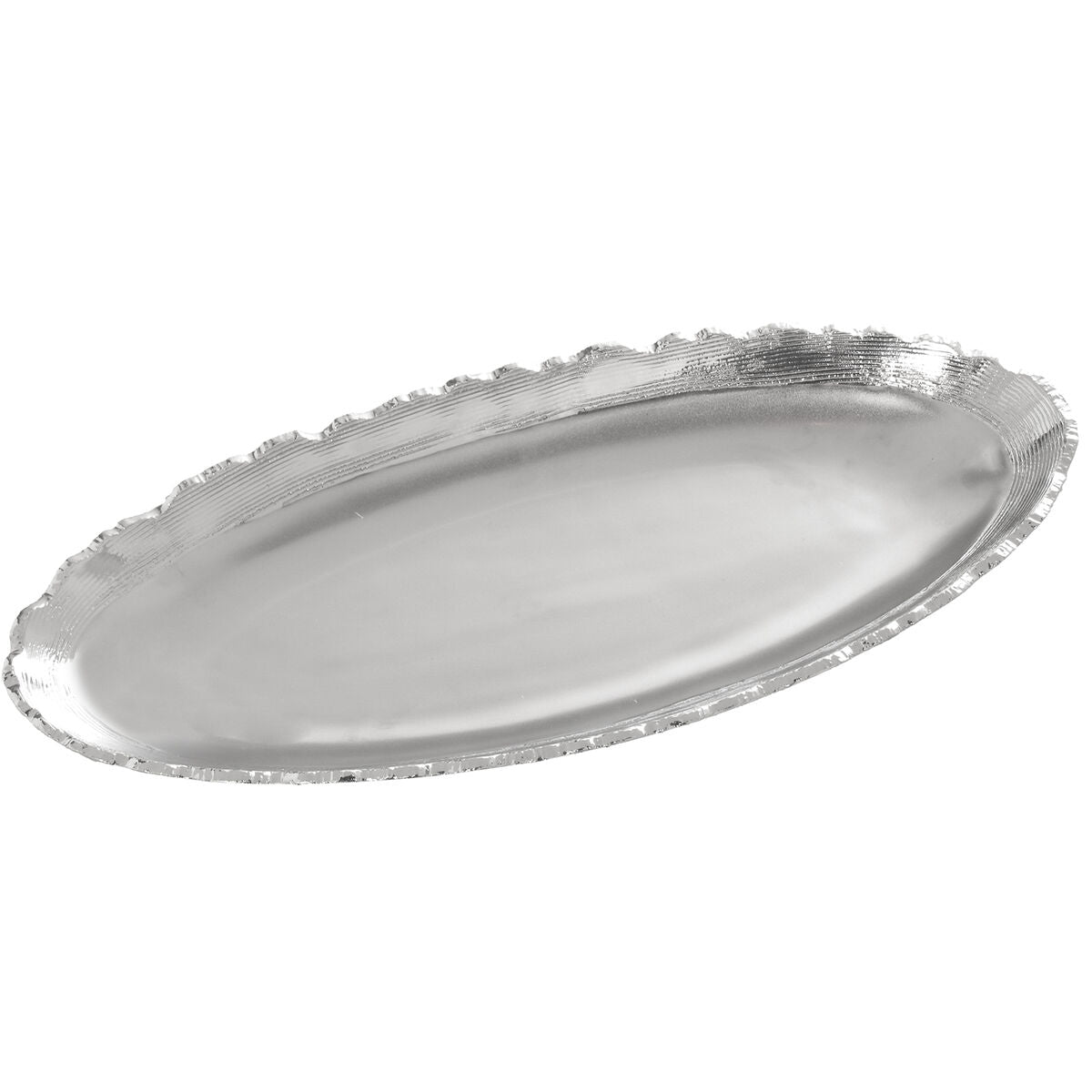 Alexandra House Living Centerpiece Silber Ceramic – Produktansicht 1