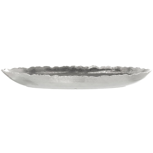 Alexandra House Living Centerpiece Silber Keramik