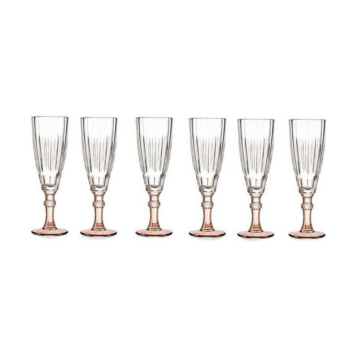 Vivalto Champagne Glas Exotic Braun Crystal 170 ml – Produktansicht 2